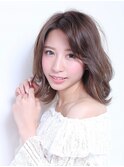 爽やかミディスタイル★【LUXBE梅田茶屋町店】