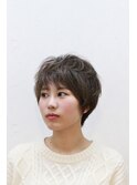 大人かわいいショート
