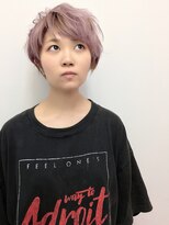 アットウィルヘアー(at will hair) ピンクアッシュ×マッシュ×ロック