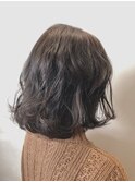 透明感ブラウングレージュ