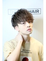 ザ サードヘアー 津田沼 (THE 3rd HAIR)&nbsp;ナチュラル　束感　刈り上げ　ソフトスパイラルマッシュ
