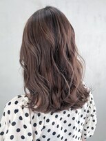 アイティー バイ アルバム 浦和店(IT by ALBUM) ブラウンミディ_フリンジウェーブフリンジウェーブ_ba296582