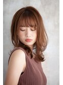 【shellbear 銀座】大人カジュアル外ハネミディアム