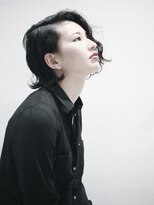 ココ 本八幡(KOKO)&nbsp;黒髪クラゲヘアーオリーブグレー小顔ココアベージュ丸型卵型ボブ