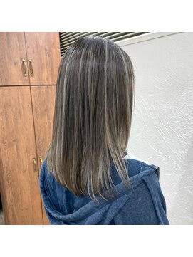 ループ(LOOP) 人気スタイル◎コントラストハイライト/グレージュ