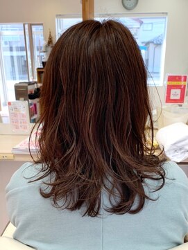 アメイジングヘアー 千歳店(AMAZING HAIR) 【AMAZING HAIR千歳店/森田】ツヤ髪ウェーブ