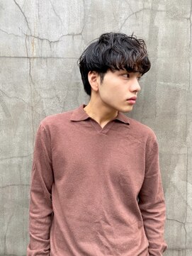 クオン 今泉(quon) 【quon men's】マッシュ×ニュアンスパーマ　-天神 今泉 薬院-