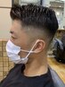 men'sカット+シェービング(フェード可) ￥9,350→