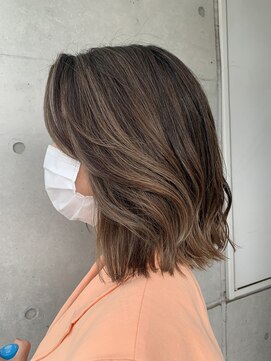 リバレッジ 白金(Leverage) 外国人風ハイライト30代40代50代【白金台/白金/目黒】担当山岡