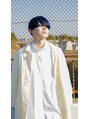 イコール ヘアー(equal hair) マッシュカットダークブルーカラー