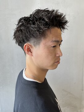 フランクスバーバーリザーブ 人形町店(FRANK’S BARBER RESERVE) アップバングツイスト　ｙ