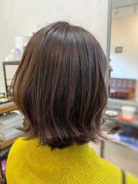 オルオル(OluOlu) 外ハネくびれボブヘア♪ 〔八戸,田向〕