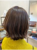 外ハネくびれボブヘア♪ 〔八戸,田向〕