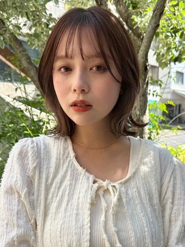 アイヴィ 表参道(IVY) 愛されシースルーバングくびれボブ【肥田亜沙美】