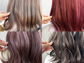 アチーブ ヘア デザイン(achieve hair design)の写真/ダメージを抑えた艶感カラーで、あなたもしなやかな上質ヘアに。ナチュラルにキメたいあなたにピッタリ♪