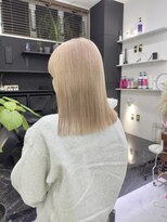 チュダック(ChuDuck)&nbsp;韓国風《ミルクティー》ハイトーン/ケアブリーチ/ダブルカラー