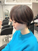 ジエクトカナウ 大阪梅田店(The Ect canow) ショートカット似合わせカット小顔ヘア丸みショート