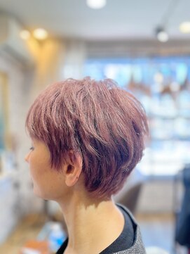 イムア(imua) ピンクベージュ