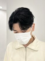 ルースト 八王子店(ROOST)&nbsp;カルマパーマ センターパート 韓国ヘア