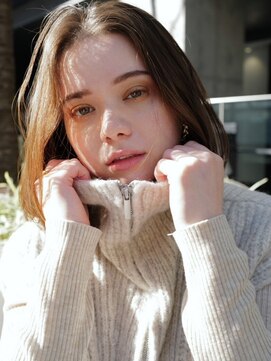 アレンヘアー 郡山開成店(ALLEN hair) かき上げバング×大人ロブ