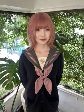 キイ 原宿 表参道(K.e.y) ペールカラー／ペールピンク／ピンクカラー