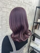 プライズ 池袋店(prize)&nbsp;ブリーチダブルカラーケアブリーチラベンダーカラー池袋