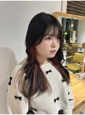 インナーカラー*ピンクカラー
