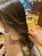 綾瀬 ダズルヘアデザイン(Dazzle Hair Design)の写真/【綾瀬×発色】透明感ある絶妙な発色で肌色まで綺麗に魅せる！トリートメント＋でダメージレスな上品ヘア☆