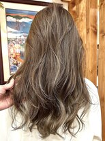 ラック 表参道(LUCK)&nbsp;海外風ハイライトレイヤー/マロンベージュ/細めハイライト/原宿