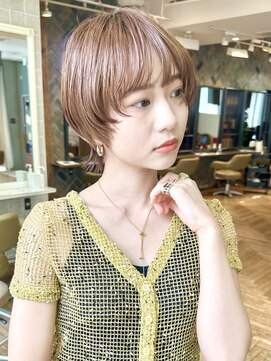 ビュートリアム 南青山(BEAUTRIUM) ショートウルフ/顔まわりレイヤー/ウルフヘア/20代30代40代/