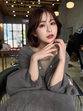 ロンドカスティーヨ 四日市(Lond castillo) 【futaba】タンバルモリ/韓国風ボブ