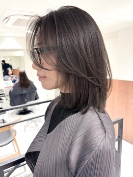 セイントローレン バイ ジルブラン(St.Lauren by JIL BLAN) ハイライトバレイヤージュダブルカラーショートカット