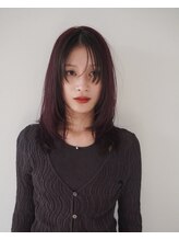 ロマリア 渋谷 渋谷宮益坂(Lomalia) 乾かすだけでキマる髪/レイヤーカットセンターパート