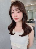 くびれヘア/髪質改善/縮毛矯正/レイヤーカット/韓国/顔周り/大宮