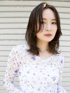 ユートラクト 寝屋川(U-tract) 【U-tract】顔周りレイヤー×かきあげバング