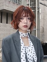 ヘアサークルジープ 千舟町店(hair circle geep)&nbsp;ブリーチなしWcolor オレンジカラー