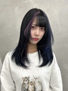 スノットバイガルテ(SNOT by GARTE) ポイントカラー/デザインカラー/艶髪/髪質改善/レイヤーカット