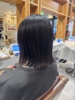 アドラーブル 駅南店(adorable)&nbsp;小顔◎アッシュボブ×くびれ外ハネ