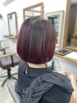 リッカ(RICCA)&nbsp;バレイヤージュカラーで立体的的なハイトーンカラー♪/ブリーチ