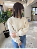 アッシュブラウンカラー　心斎橋美容室