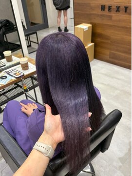 ネクスト 池袋(NEXT) ダブルカラー/ラベンダーカラー/髪質改善