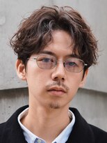 フィフス 原宿(fifth) 原宿ゆるめツイストスパイラルパーマメンズカットセンターパート