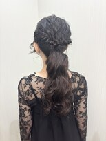ネイトル(naitre) ポニーテールヘアアレンジ