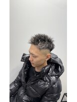 ジュール メンズ 大分(Joule men's)&nbsp;短髪/ホワイトメッシュ/デザインカラー［大分駅］