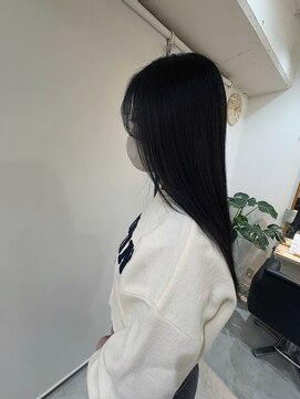 ステージ 豊津(STAGE) ロングストレート　ブルーブラック