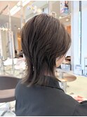 【西宮大人可愛い20代30代40代】前からショートに見えるウルフ