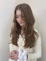 エクラ(ECLAT)&nbsp;まろやかベージュ/顔周りカット/レイヤーカット/ベージュ