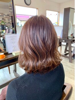 オレンジ(orange)の写真/大人女性の髪と頭皮の悩みを解消!髪質改善【デトックス・ケアシステム】で10年先まで美髪を叶えます♪