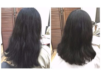 ヘアーサロン ベルダ(HAIR SALON Beldad)の写真/ベルダ独自の【カット法】でくせ毛を活かしたり直したり。カットでお悩みの解決と理想のスタイル作りが可能