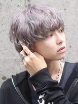 アウラ(AURA) 盛岡メンズカットメンズパーマセンターパートスパイキーショート